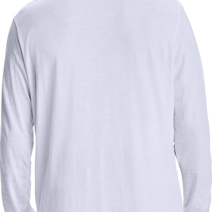 Under Armour UA Sportstyle Left Chest LS - Long Sleeve - Tops - White/Black - Size: SM