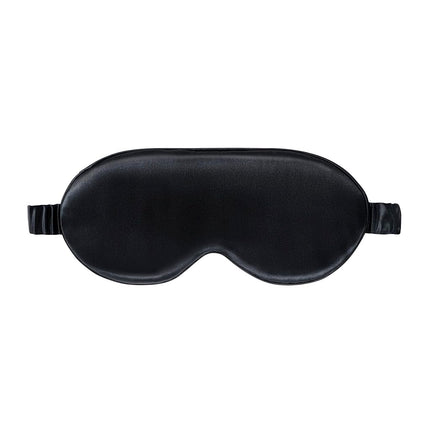 Slip Silk Contour Sleep Mask, Black - Lash-Friendly Design, Blocks Light