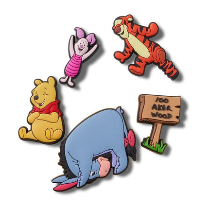 Crocs Unisex's Winnie The Pooh Shoe Charms, Multi 