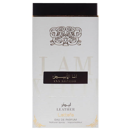 Lattafa Ana Abiyedh Leather(U) 60Ml Edp