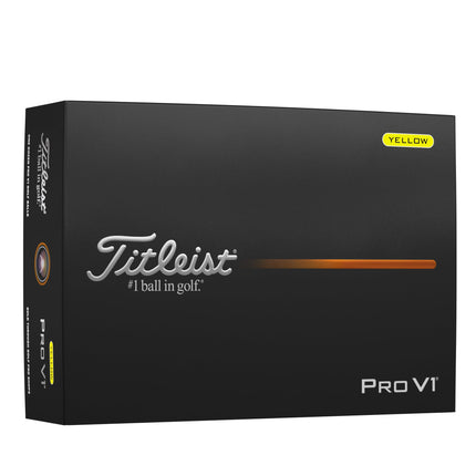 Titleist Pro V1 Yellow