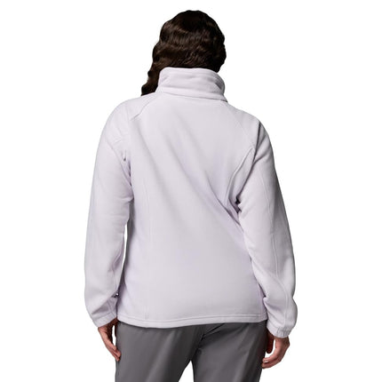 Columbia Women's Benton Springs Full Zip Fleece Jacket, Lavender Pearl, XX-Large