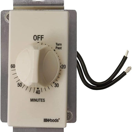 Woods 59718 60-Minute Decora Style Timer, Mechanic