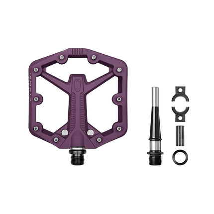Crankbrothers Stamp 1 Version 2 MTB Pedal, Small Purple
