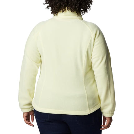 Columbia Prendas de abrigo con cremallera completa Benton Springs™ de talla grande para mujer, endibia, 2X