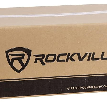 Rockville RCS650-6 Amplificador de 650 W y 6 Zonas de 70 V para Comercios/Restaurantes/Bluetooth