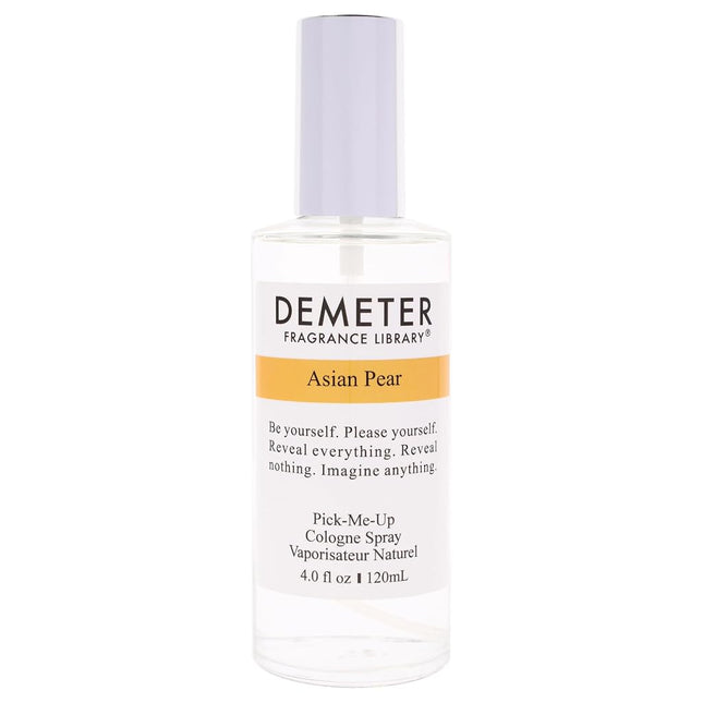 Demeter Asian Pear Pick-me Up Cologne Spray 4.0 Oz/ 120 Ml, 255 g
