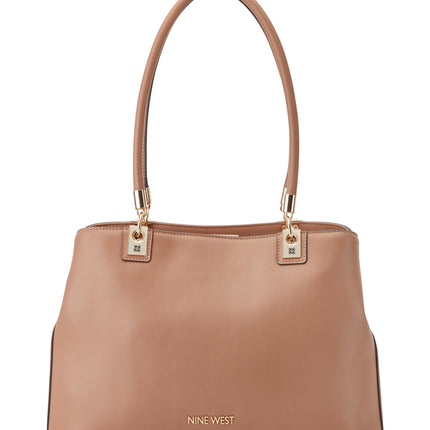 Nine West womens Donella Carryall, Clay, One Size