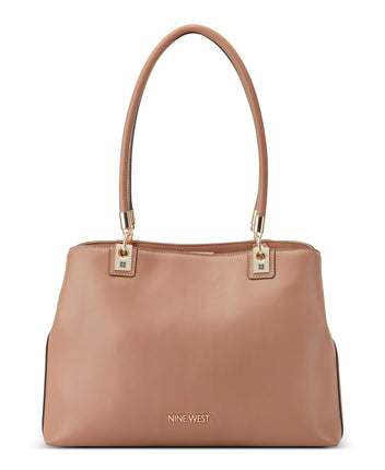 Nine West womens Donella Carryall, Clay, One Size