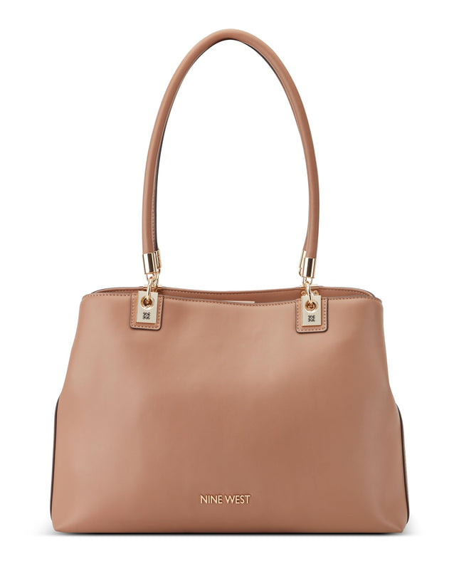 Nine West womens Donella Carryall, Clay, One Size