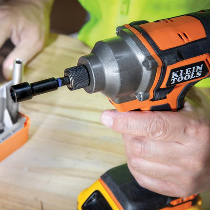 Klein Tools 32799 Impact Driver Bit Set, 26 Piece Nut Driver and Screwdriver Bit Set with Case