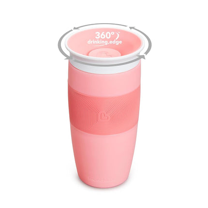 Munchkin Miracle 360 Sippy Cup, 14 Ounce, 1 Pack, Pink