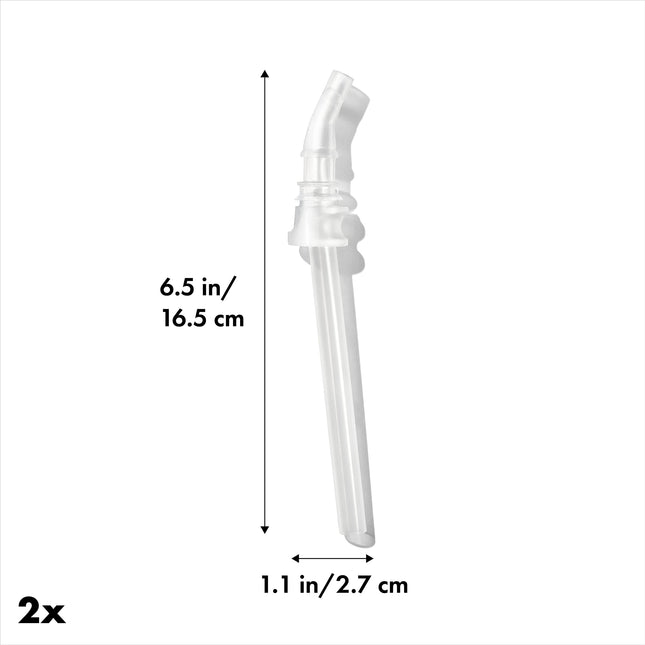 OXO Tot Adventure Water Bottle Pajita de repuesto – Paquete de 2