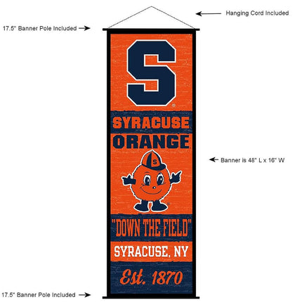Bannière et enseigne enroulable Syracuse Orange