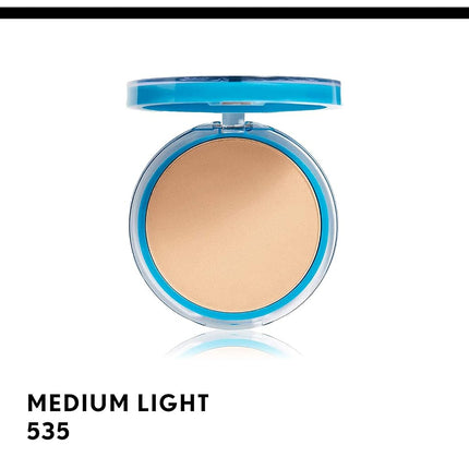 COVERGIRL Clean Matte Pressed Powder, 1 Container (0.35 Oz), Classic Ivory Warm Tone, Oil Control Face Powder, Fragrance Free (Packaging May Vary)
