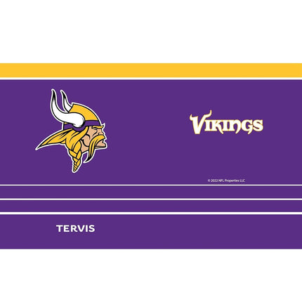 Tervis NFL Minnesota Vikings-MVP Insulated Tumbler, 20oz, Stainless Steel