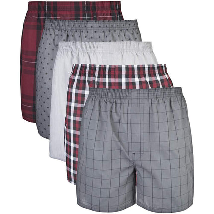 Gildan Men's Underwear Boxers, Multipack, Mixed Re
