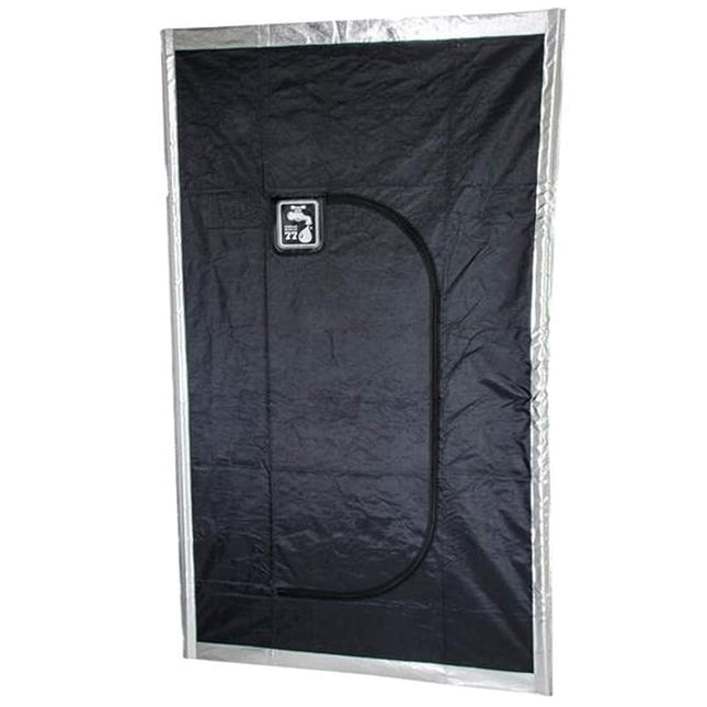 Hydrofarm BHZD Black Hatch Zipper Door 57 1/2" w x 96”h