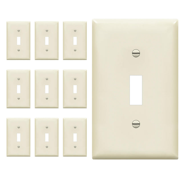 ENERLITES Toggle Switch Wall Plate, Standard Size 