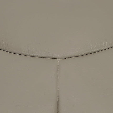 ECOTRIC Driver Seat Top Cover Synthetic Leather Compatible with 2003-2007 GMC Sierra & Chevrolet Silverado 1500/2500/3500 2006-2007 Chevrolet Avalanche - Medium Neutral Tan 522- Driver