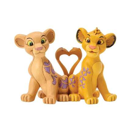 Disney Traditions Simba and Nala Heart Tails Figurine