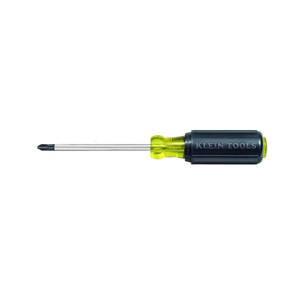 Klein Tools 603-4 No.2 Profilated Phillips Tip 4-Inch Round Shank Screwdriver - 2 Pack