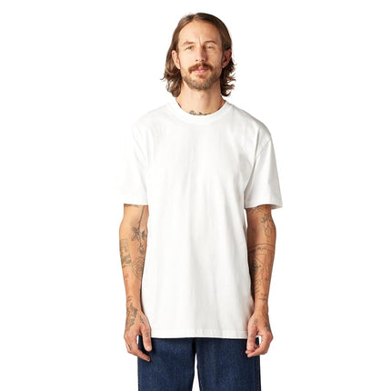 Dickies T-shirt utilitaire à manches courtes et col rond épais pour homme, grande taille, blanc, 1X Tall US, blanc, XX-Large