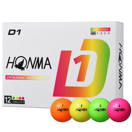 HONMA 2024 Homma D1 BT2401 Multi (1 Dozen Pack of 