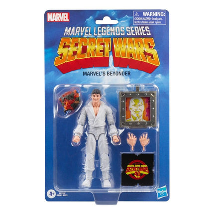 Marvel Legends Series Marvel’s Beyonder, Retro Marvel Super Heroes Secret Wars Comics Collectible 6 Inch Action Figure