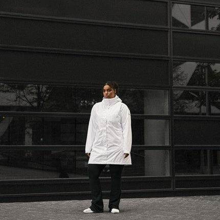 Helly Hansen Women's W Aden Long Coat, White, XL