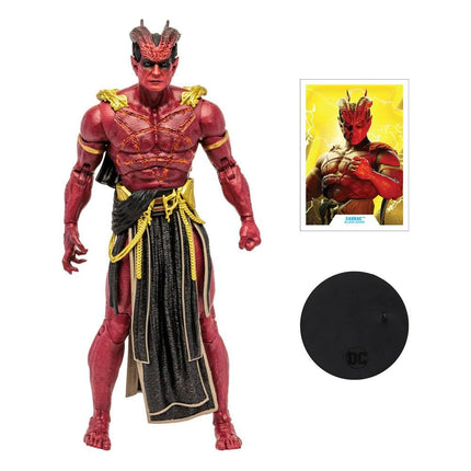 McFarlane Toys, DC Black Adam Sabbac Action Mega Figure with 22 Moving Parts, Collectible DC Black Adam Movie Figure with Stand Base and Unique Collectible Character Card – Ages 12+
