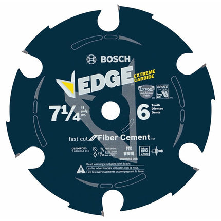 BOSCH CB706FCB5-5-Piece 7-1/4 in. 6 Tooth Edge Car