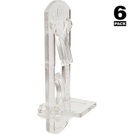 PRIME-LINE R 7316 Locking Shelf Pegs, Clear