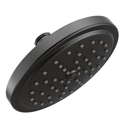 Moen S176EPBL Annex Rociador de lluvia de un solo chorro de alto rendimiento, negro mate