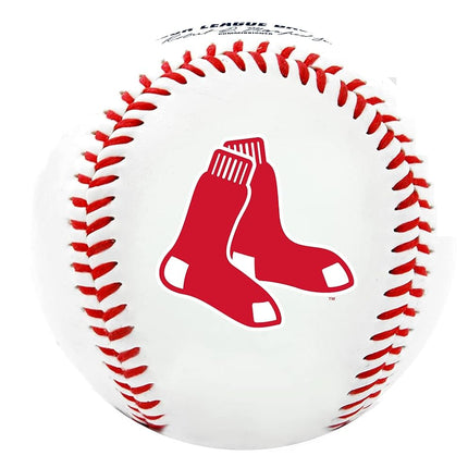 Jarden Sports Licensing Rawlings MLB Boston Red Sox Team Logo Baseball, Official, White