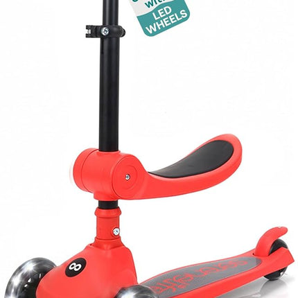 SereneLife Kids Scooter for Ages 3–7 – 3 Wheel Kic