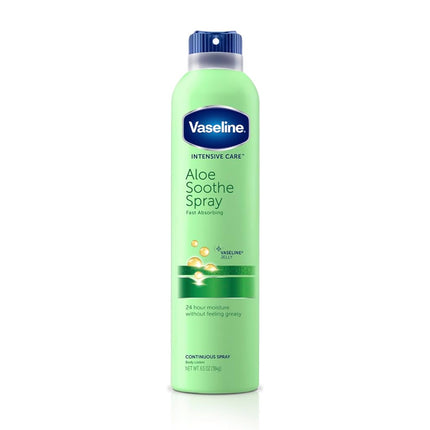 VASELINE SPRAY & GO ALOE FRESH 6.5 OZ