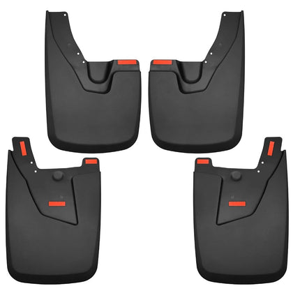 Husky Liners Mud Guards | Front and Rear - Black, 