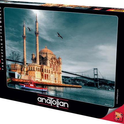 Anatolian 1000 Piece - Puzzle - Ortakoy Mosque Nostalgia Puzzle
