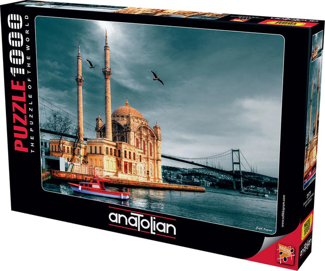 Anatolian 1000 Piece - Puzzle - Ortakoy Mosque Nostalgia Puzzle
