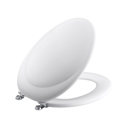 KOHLER K-4615-CP-0 Revival Elongated Toilet Seat w