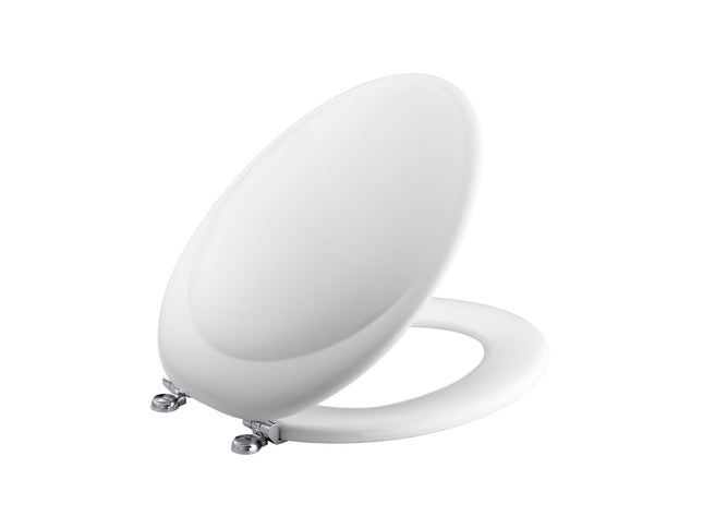 KOHLER K-4615-CP-0 Revival Elongated Toilet Seat w