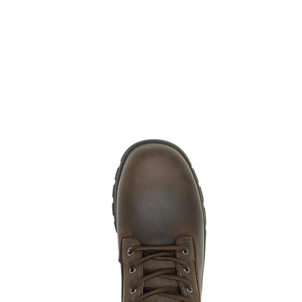 Wolverine Men's Carlsbad Steel Toe 6 Inch Construction Boots, dark brown, 9 UK