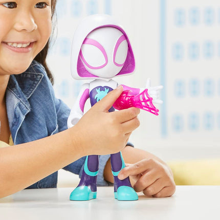 SPIDEY AND HIS AMAZING FRIENDS Marvel Supersized Ghost-Spider Action Figure