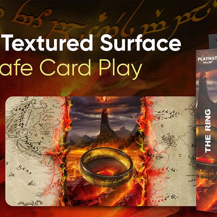 (The Ring) 100% Hand-Drawn 14x24 TCG/MTG Playmat by Realm Guard