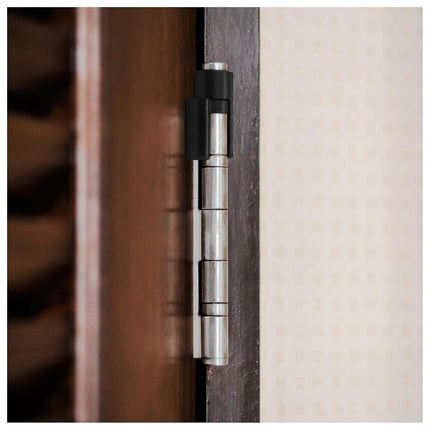 Nuk3y Door Saver 3 III Hinge Pin Stop for Residential Doors Fits All 3" to 4-1/2" Hinges (Black)