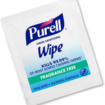 GOJO : PURELL Premoistened Sanitizing Hand Wipes 5