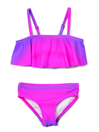 Kanu Surf Girls' Karlie Flounce Bikini Beach Sport