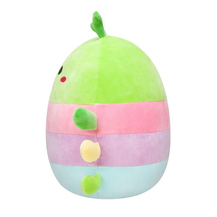 ANBAI 14-Inch White Dumpling with Winky Eye Plush
