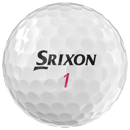 Srixon Soft Feel Lady 9 Golf Ball - White
